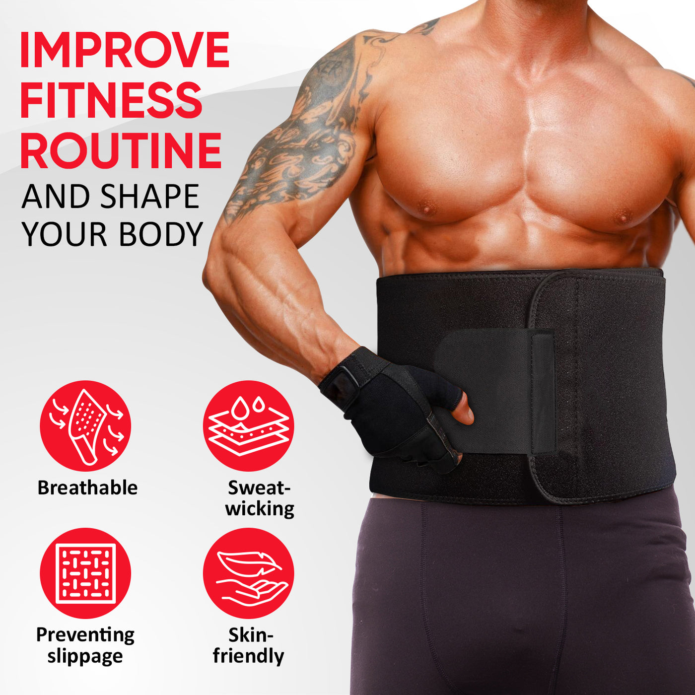 Waist Trimmer Fitness Belt